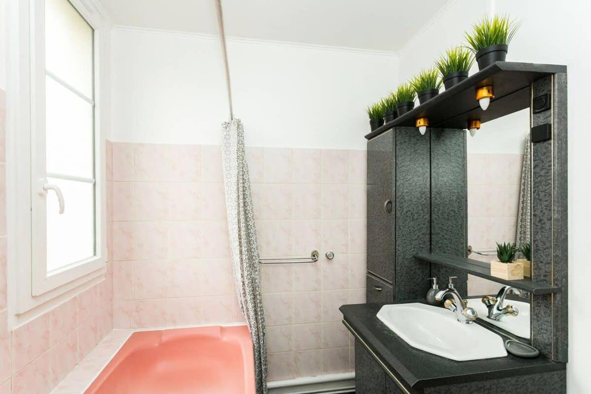 Bastille 1Br Cozy Appartement Parijs Buitenkant foto